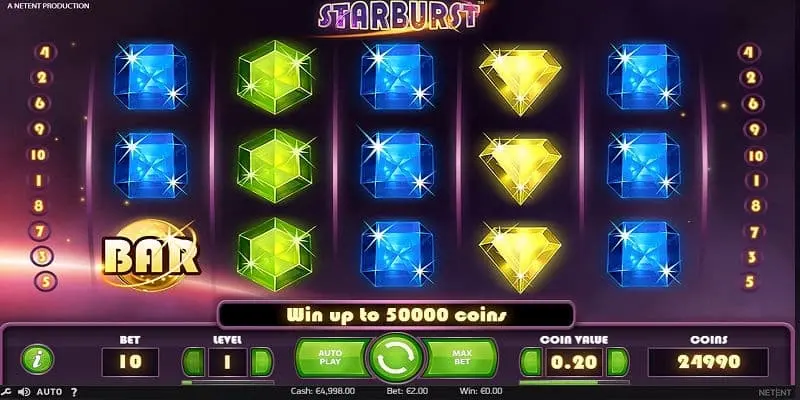 Game nổ hũ Starburst